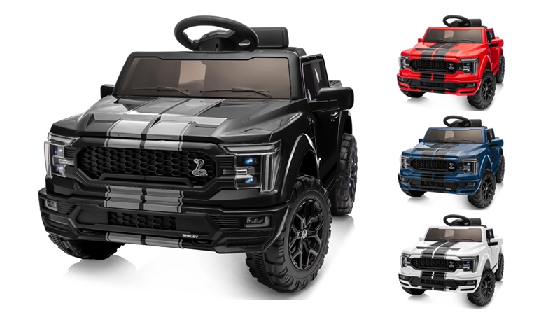 Shelby F-150 Super Snake Ride-On Car (1-seater) - Available in multiple colors