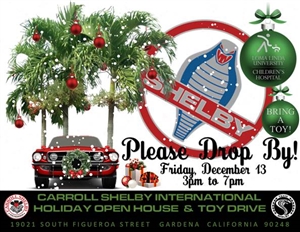 2019 Carroll Shelby Holiday Open House and Toy Drive