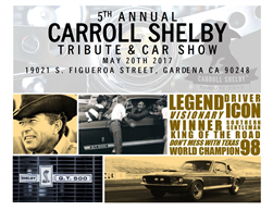 Carroll Shelby 2017 Tribute Poster