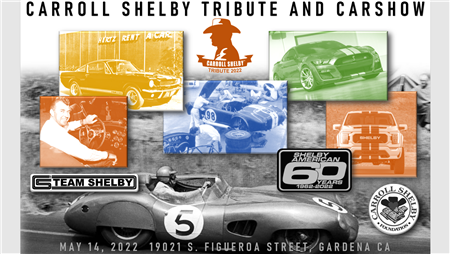 10th Annual Carroll Shelby Tribute & Car Show 2022