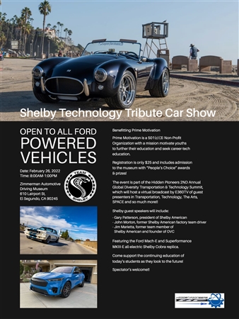 Shelby Technology Tribute Car Show
