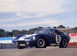 1964 Shelby Daytona Coupe #9 Framed Print with Double Mat