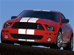 2007 Red Shelby GT500 Canvas Art