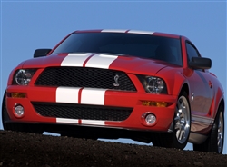 2007 Red Shelby GT500 Canvas Art