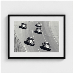 Shelby Daytona  Race Framed Print