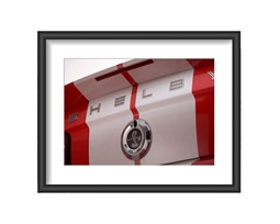 Shelby Red GT500 Deck Lid Framed Print