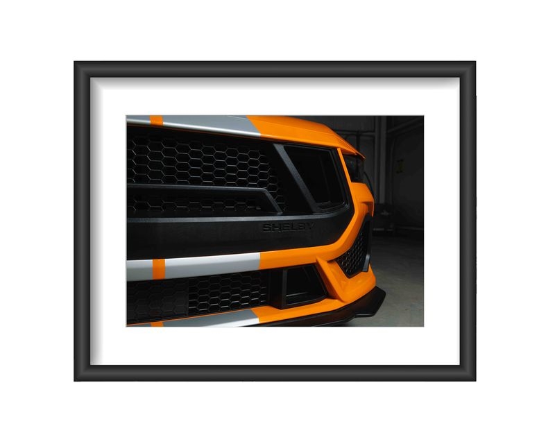 Shelby  GT350 Grille  Framed Print