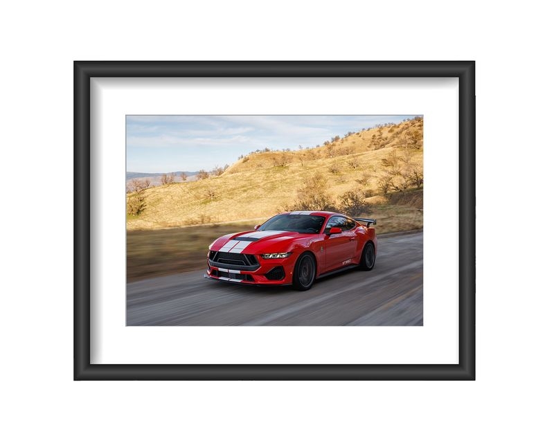 Shelby  Red GT350 Framed Print