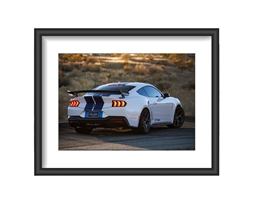 Shelby White GT350  Framed Print