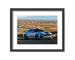 Shelby White GT350  Framed Print