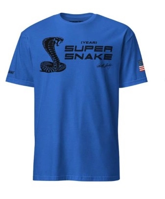 Mens Personalized Shelby Super Snake T-Shirt  (choose from multiple colors)