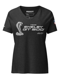 Ladies Personalized Shelby GT500 T-Shirt  (choose from multiple colors)