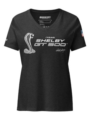 Ladies Personalized Shelby GT500 T-Shirt  (choose from multiple colors)