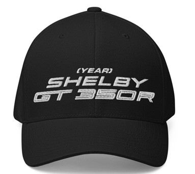 Personalized Shelby GT350R Hat| Royal Blue, Red, Graphite, White