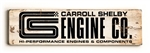 CS Engine Co Wooden Plank Sign