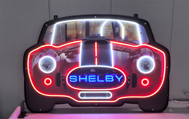 Red Cobra Grille Flex LED Sign