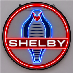 Shelby Cobra Circle Flex LED Neon Sign