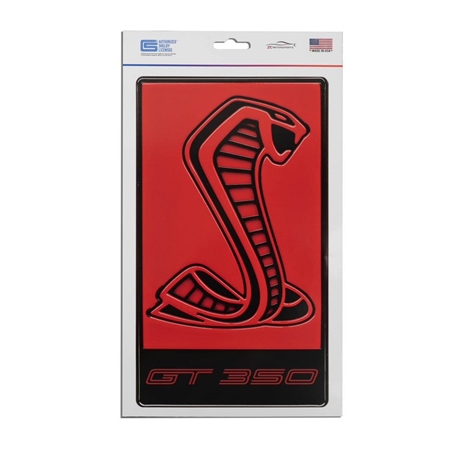 Shelby Red GT350 Decal