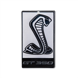 Silver GT350 Metal Magnet