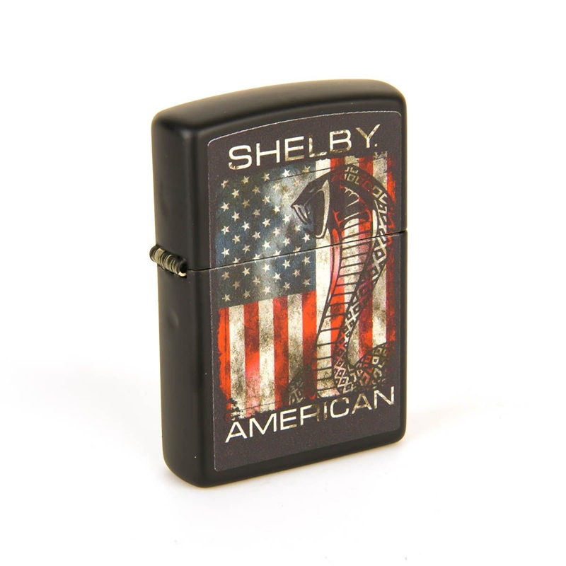 Distressed Flag Shelby Lighter