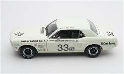 1:18 1967 #33 White Shelby Racing Co Tribute Diecast